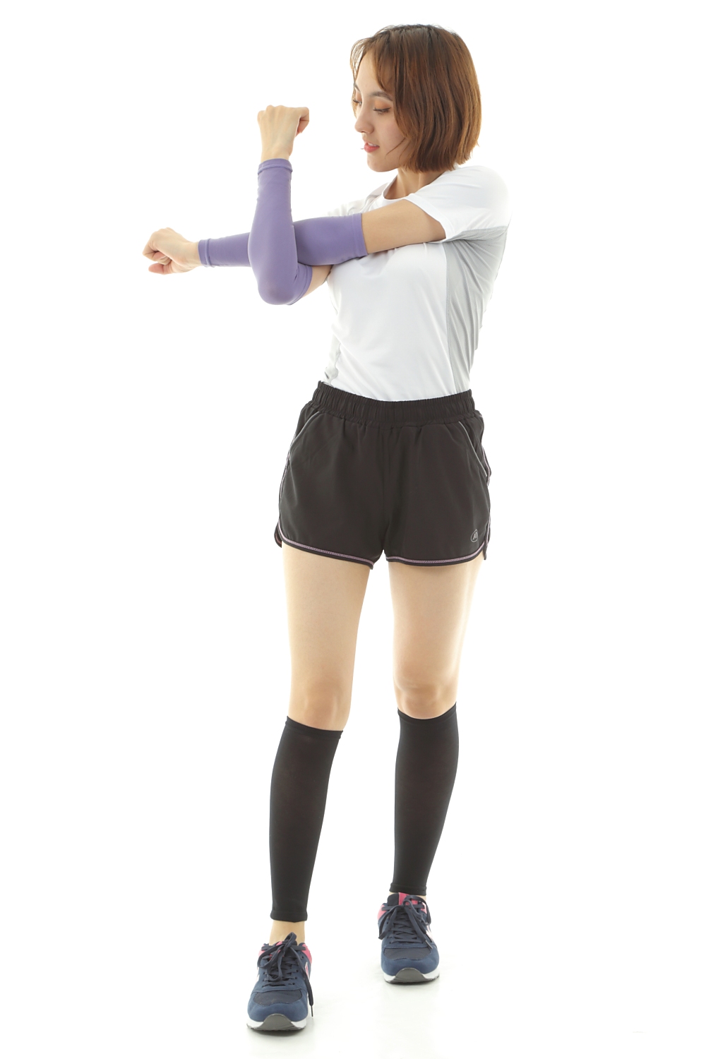 2WAYサポーターアームカバー アームスリーブ レッグサポート