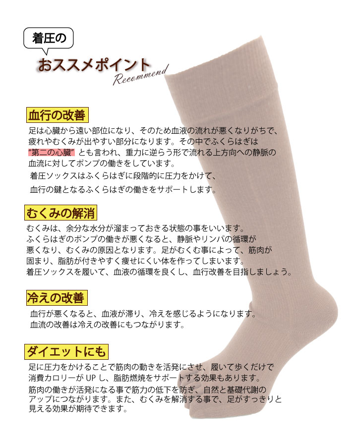 5本指着圧ソックス