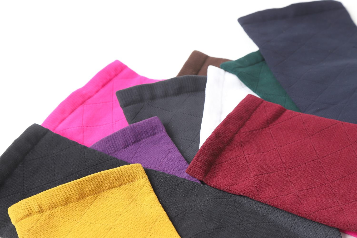 着圧ソックス（ダイヤ柄）