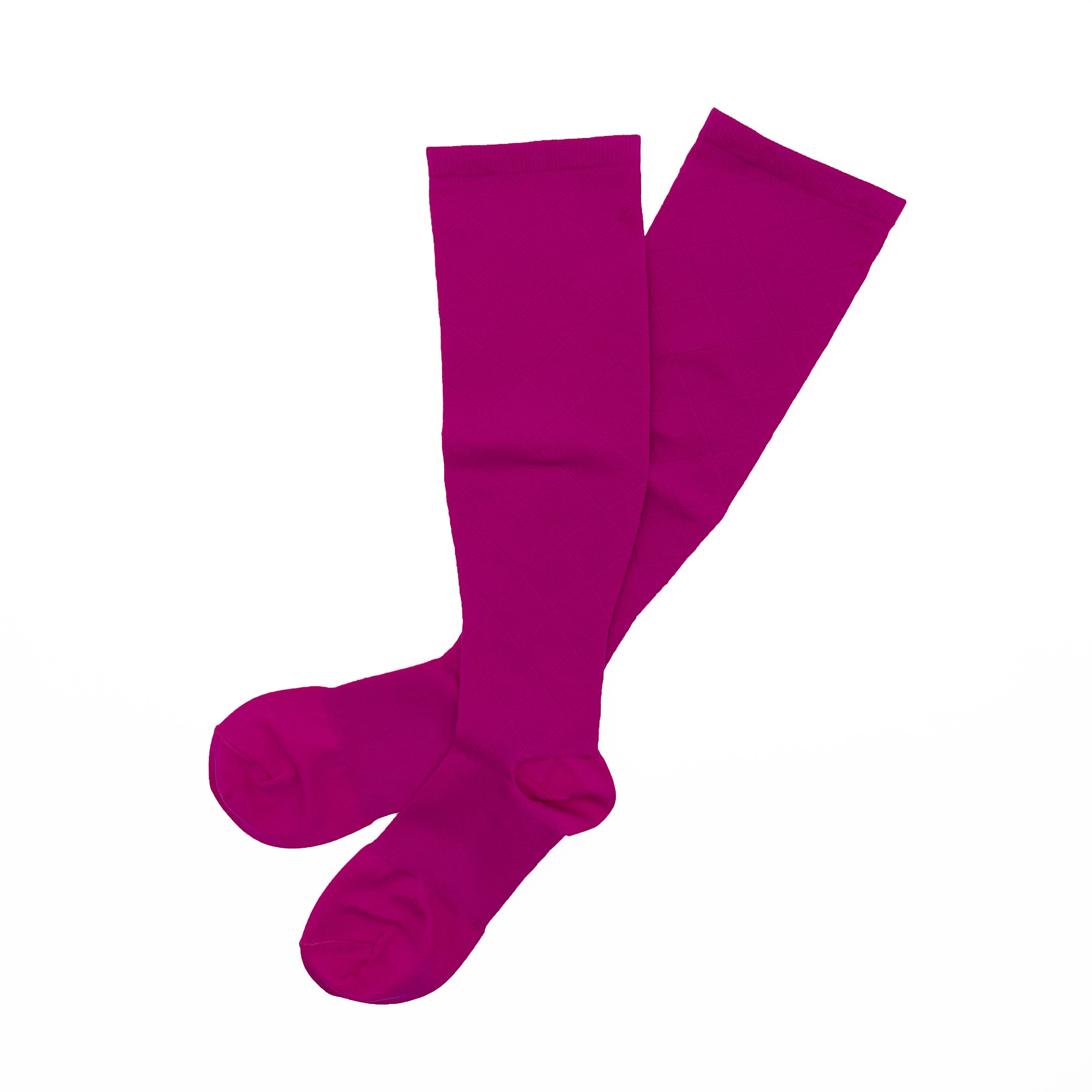 着圧ソックス（ダイヤ柄）